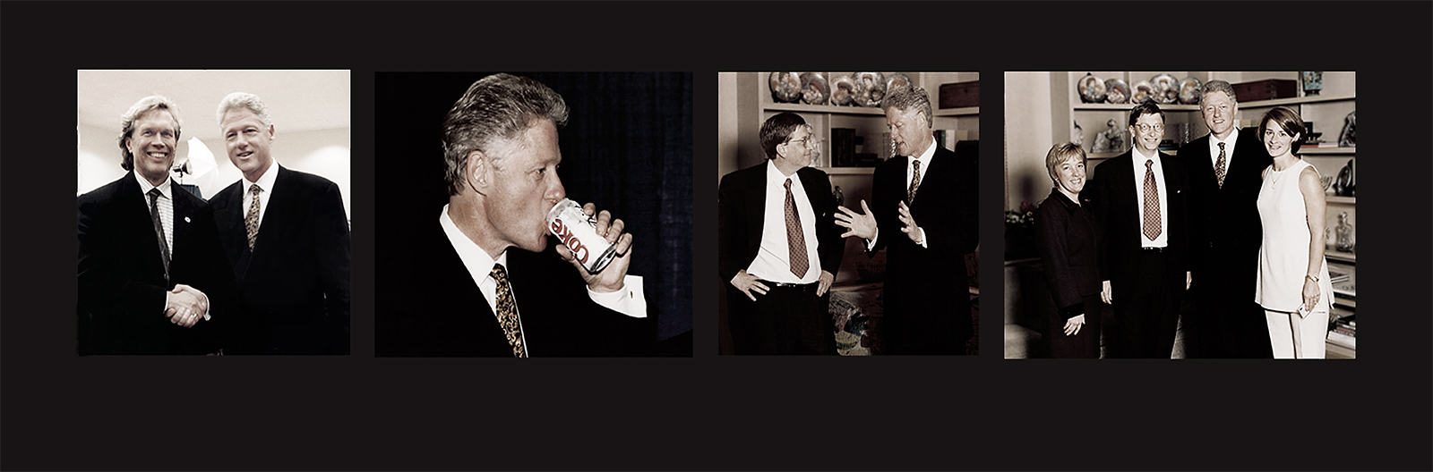 President Clinton,Bill Gates,PattyMurray